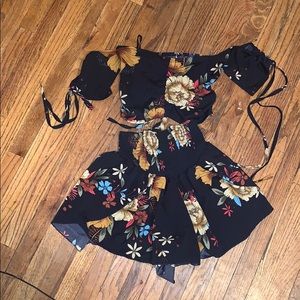 Floral two piece
